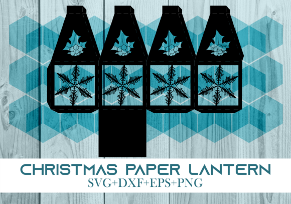 Christmas Paper Lantern Series 0879: A 3D SVG Review