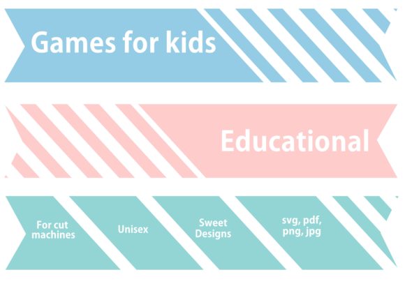 Educational ABC: 3D SVG Shapes for Branding