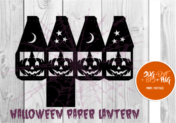 Halloween Paper Lantern Series 021: A 3D SVG Shapes Review