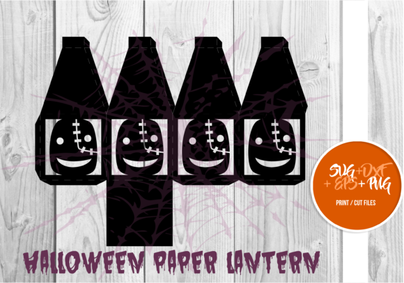 Halloween Paper Lantern Series 117: A 3D SVG Shapes Review
