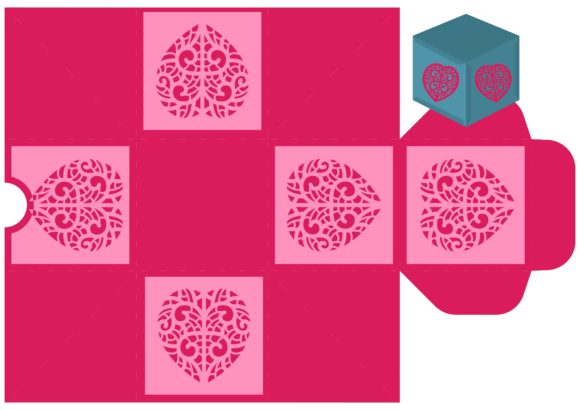 Heart Love 03: A 3D SVG for Shapes