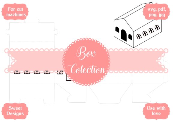House Box: 3D SVG Centerpieces for Crafters