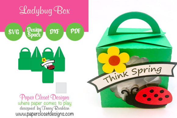 Ladybug Box: A Designer’s Take on Whimsical 3D SVG Craft