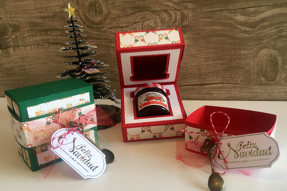 Marmalade Gift Box 3D SVG for Shapes