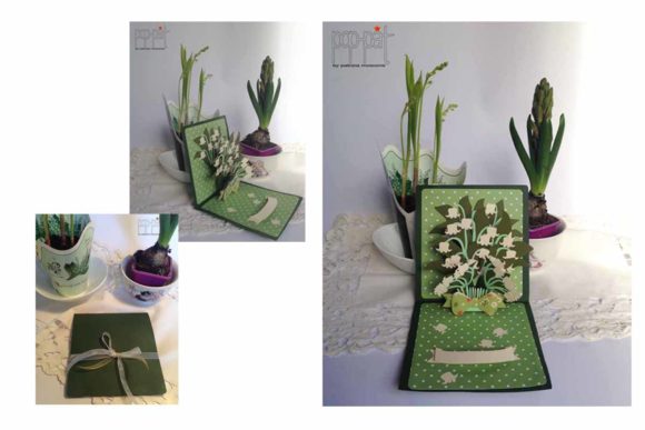 Pop Up Lilies of the Valley: 3D SVG Shapes