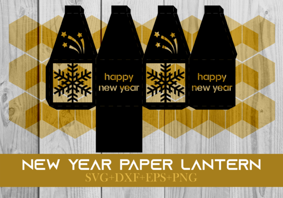 Review: Happy New Year 3D SVG Shapes