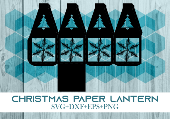 Reviewing Christmas Paper Lantern Series 0881 3D SVG