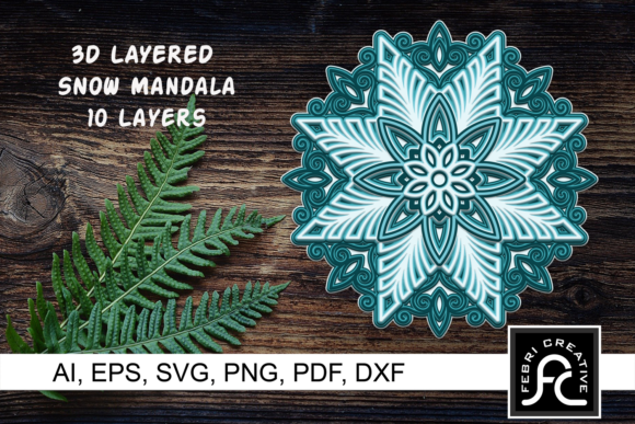 Reviewing the 3D Layered Snow Mandala Vol 3