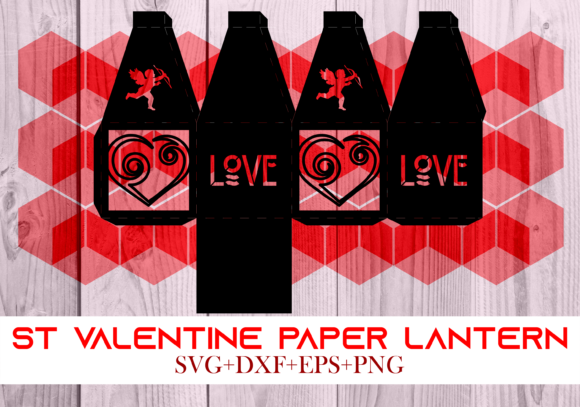 St Valentine Paper Lantern Series 0023: A 3D SVG Shapes Review
