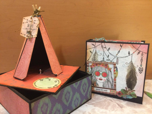 Teepee 3D SVG Shapes for Crafters